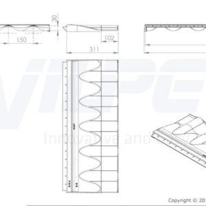 Примыкание Roofit Universal черный