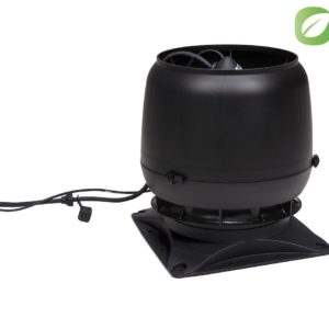 Вентилятор воздуховода ECo190S 0-700м3/ч + основание коричневый