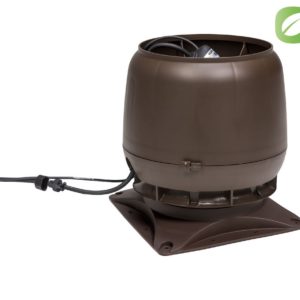 Вентилятор воздуховода ECo 220 S 0-1000м3/ч + основание коричневый