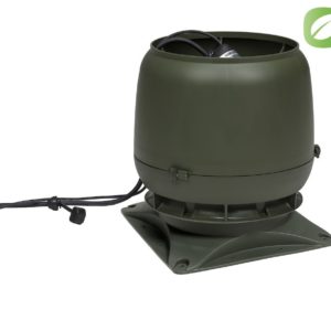 Вентилятор воздуховода ECo 220 S 0-1000м3/ч + основание зеленый