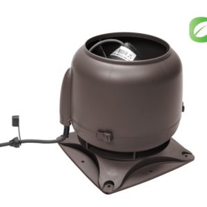 Вентилятор ECo110S 0 -600 м3/ч для биотуалетов и удаления радона коричневый